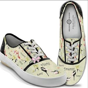 NIB Bradford Exchange If The Shoe Fits Sneakers